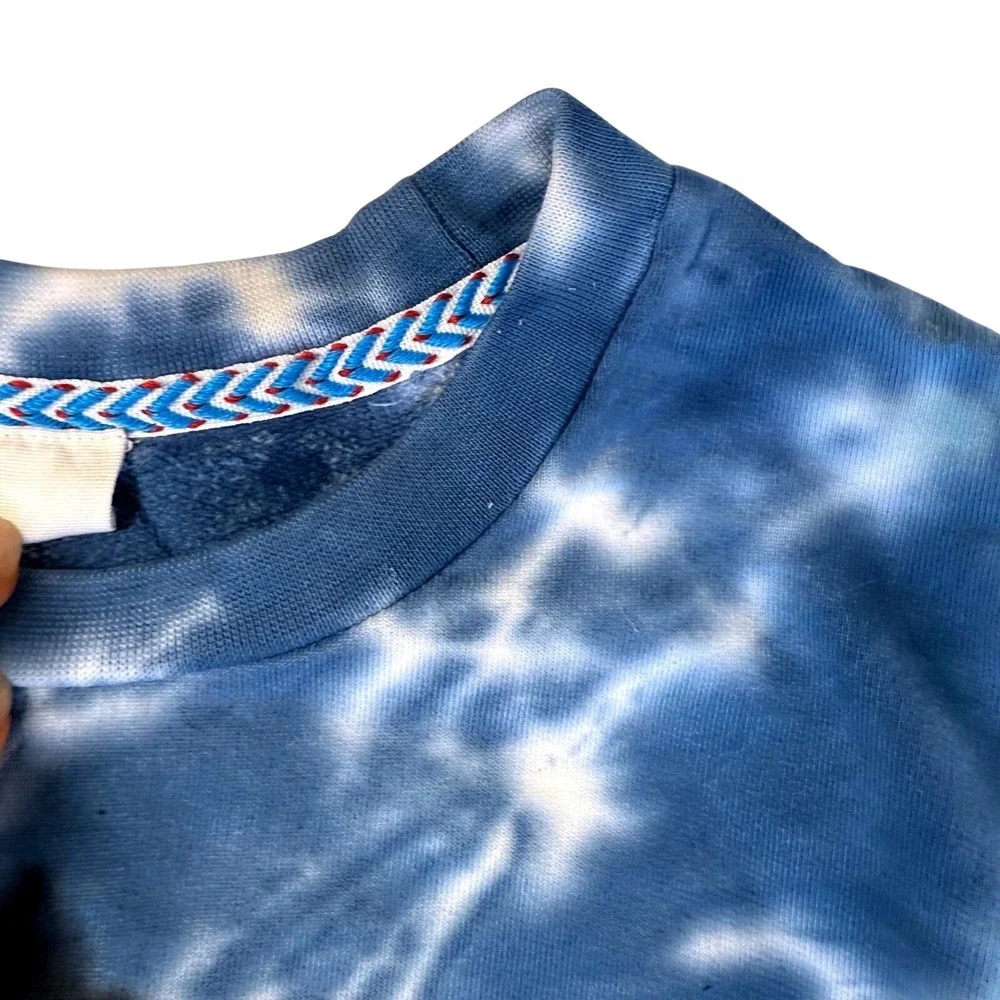 Sovereign Code Sundays Boys Tie Dye Blue Crewneck Sweatshirt‎ Size 5